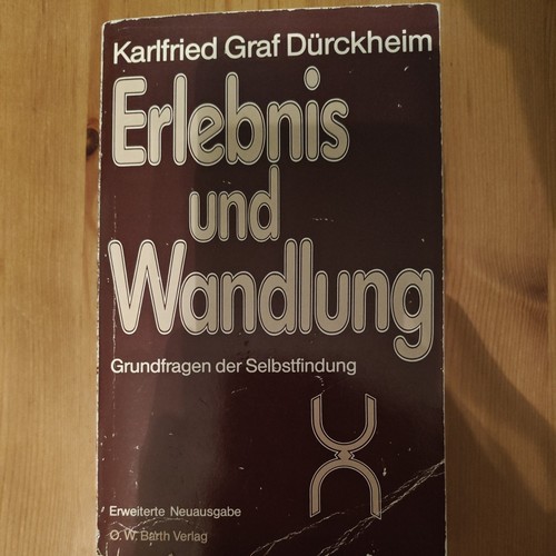 Erlebnis und wandlung - erlebnis,
