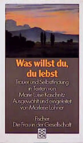Was willst du lebst - du,,